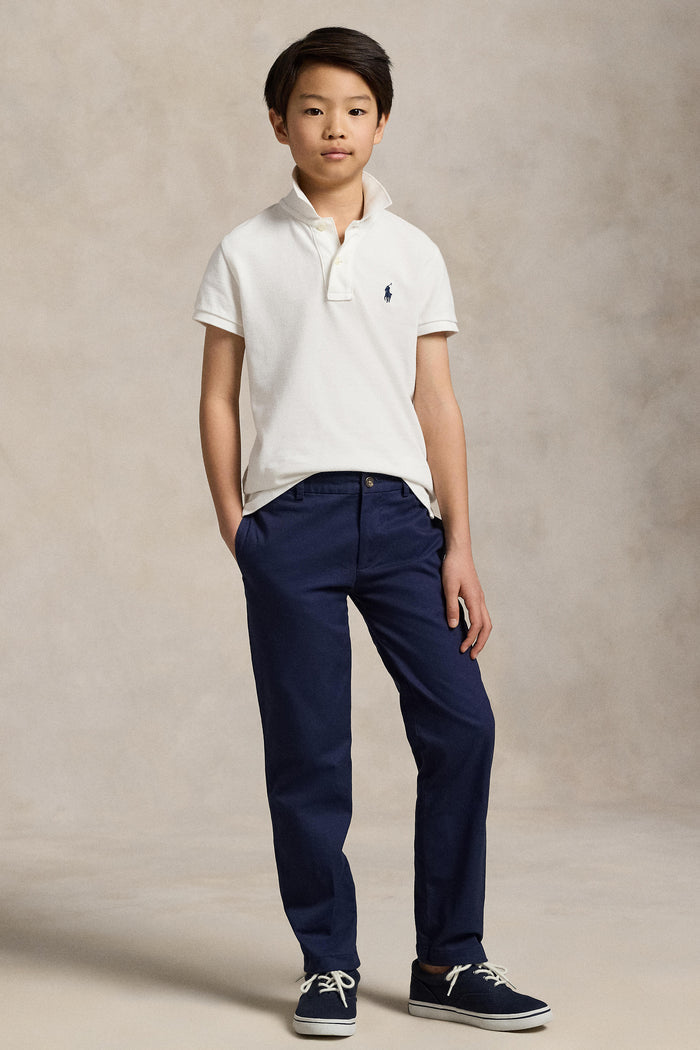 Boys Navy Slim Fit Chino Pant
