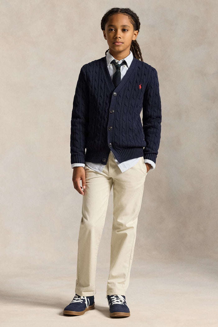 Boys Sand Slim Fit Chino Pant