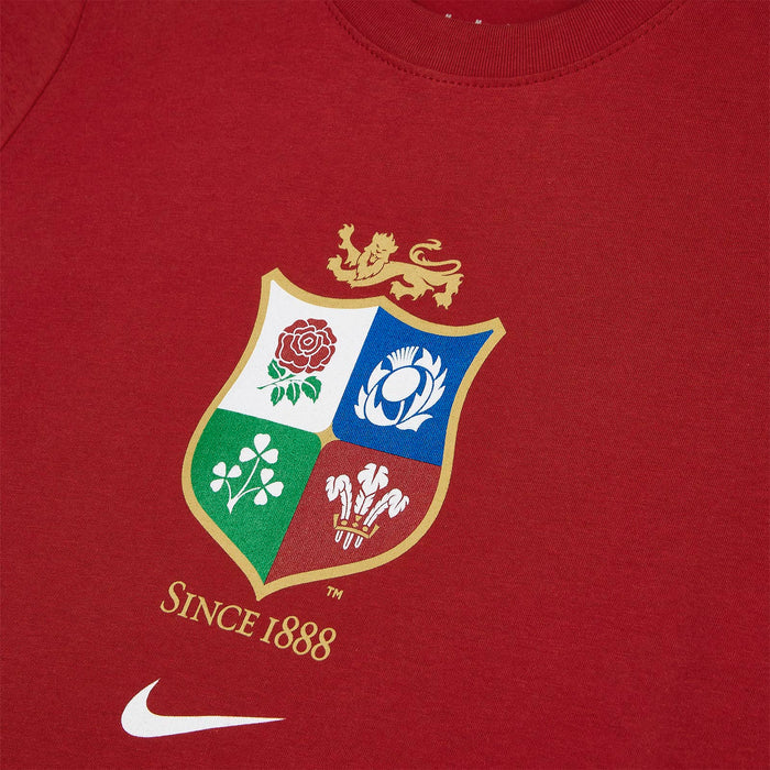 NIKE Womens Lions Wms EVGN TEE Red