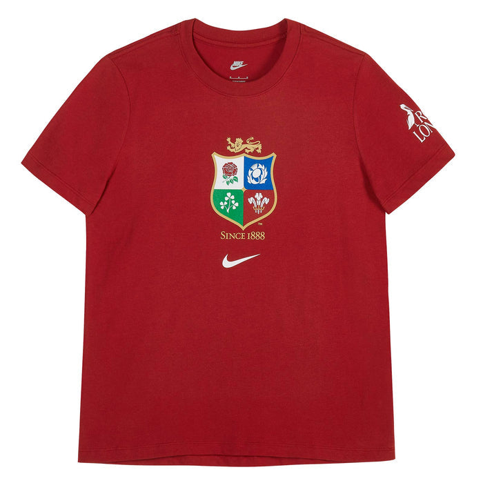 NIKE Womens Lions Wms EVGN TEE Red