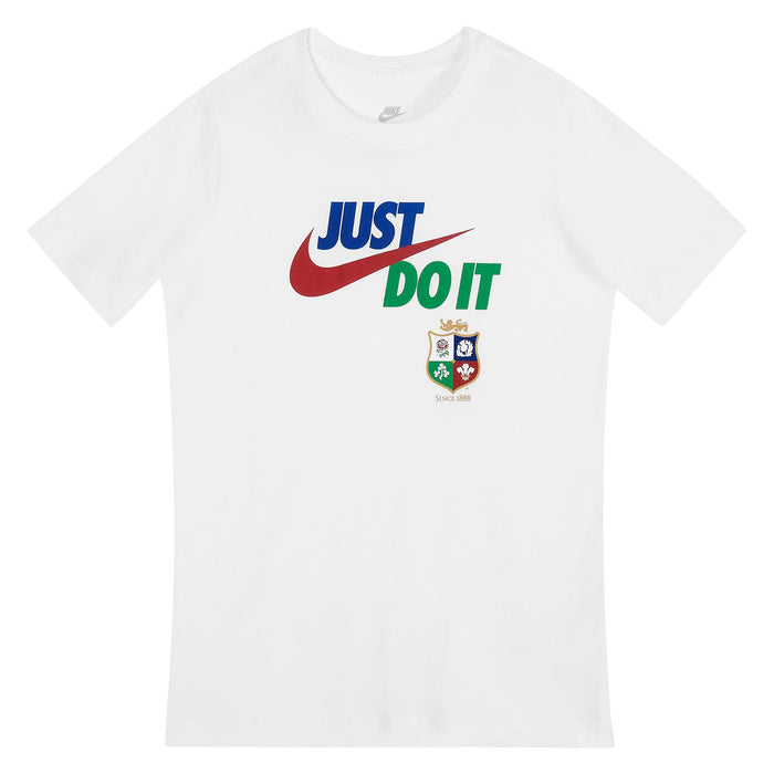NIKE Womens Lions Kids Tee White