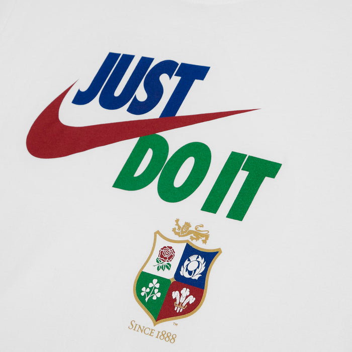 NIKE Womens Lions Mens Tee White