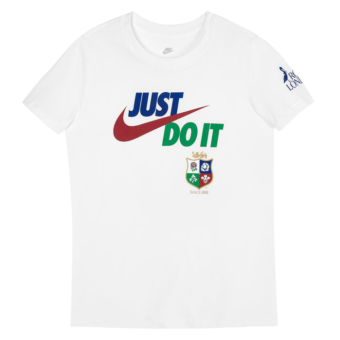 NIKE Womens Lions Wms JDI TEE White