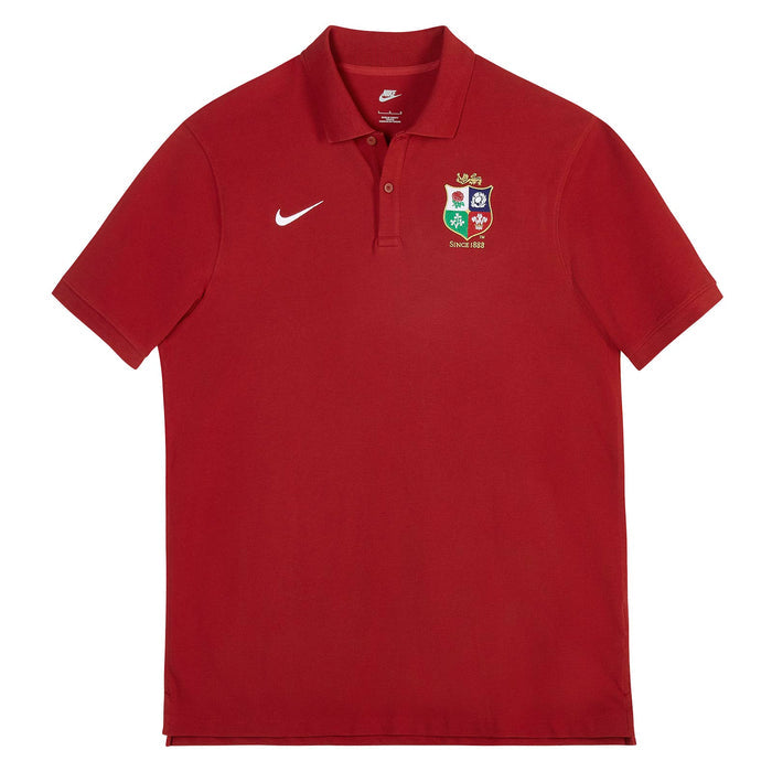 NIKE Womens Lions Mens Club Polo Red