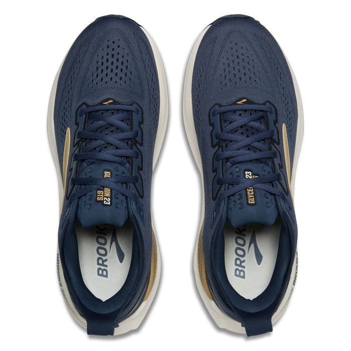 Brooks Mens Glycerin GTS 23 Blue