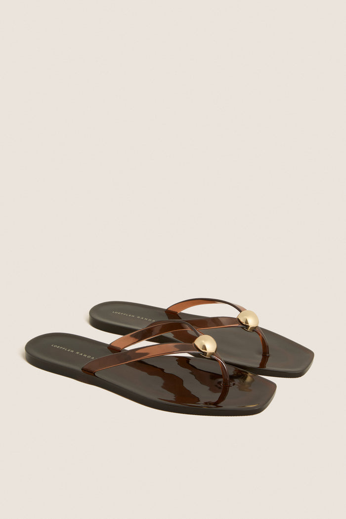 Brown Jelly Jovie Sandals