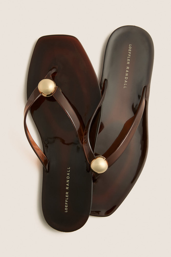 Brown Jelly Jovie Sandals