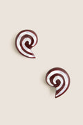 Brown Spira Earrings