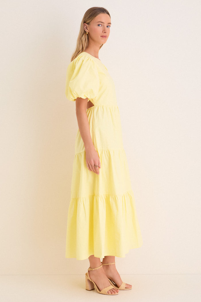 Butter Yellow Goldie Maxi Dress
