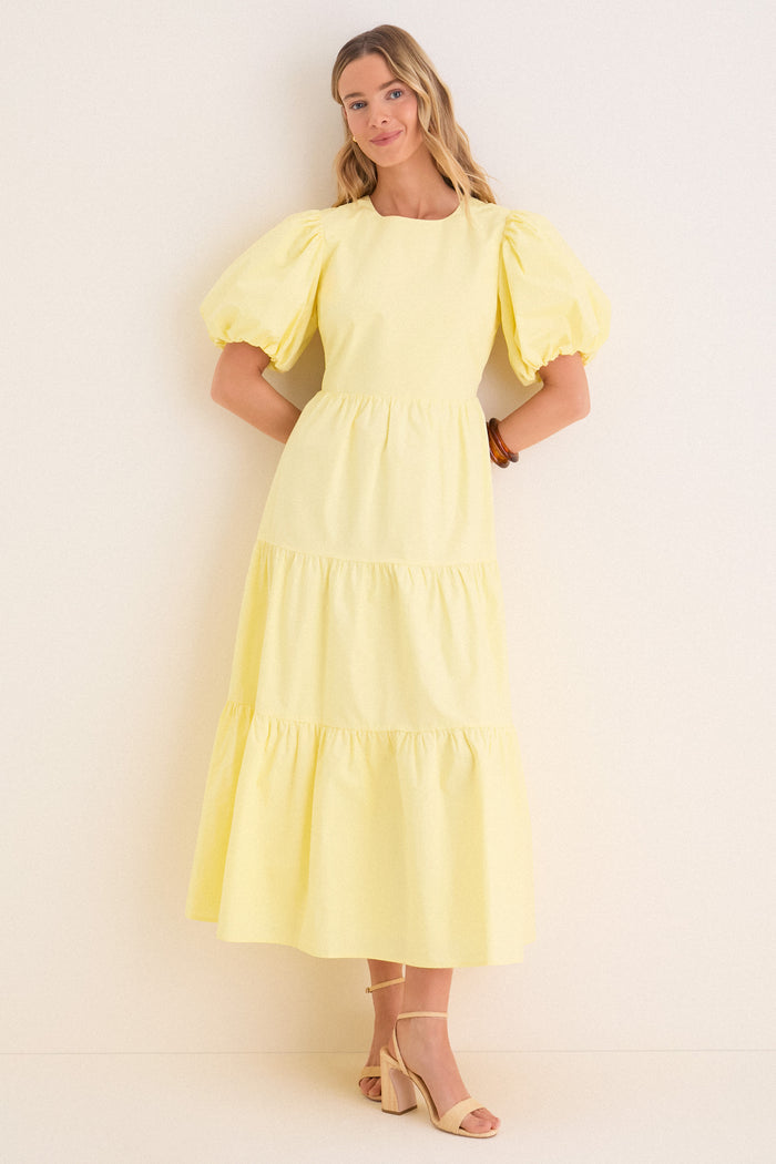 Butter Yellow Goldie Maxi Dress