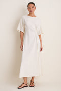 Buttercream Jersey Lisette Midi Dress