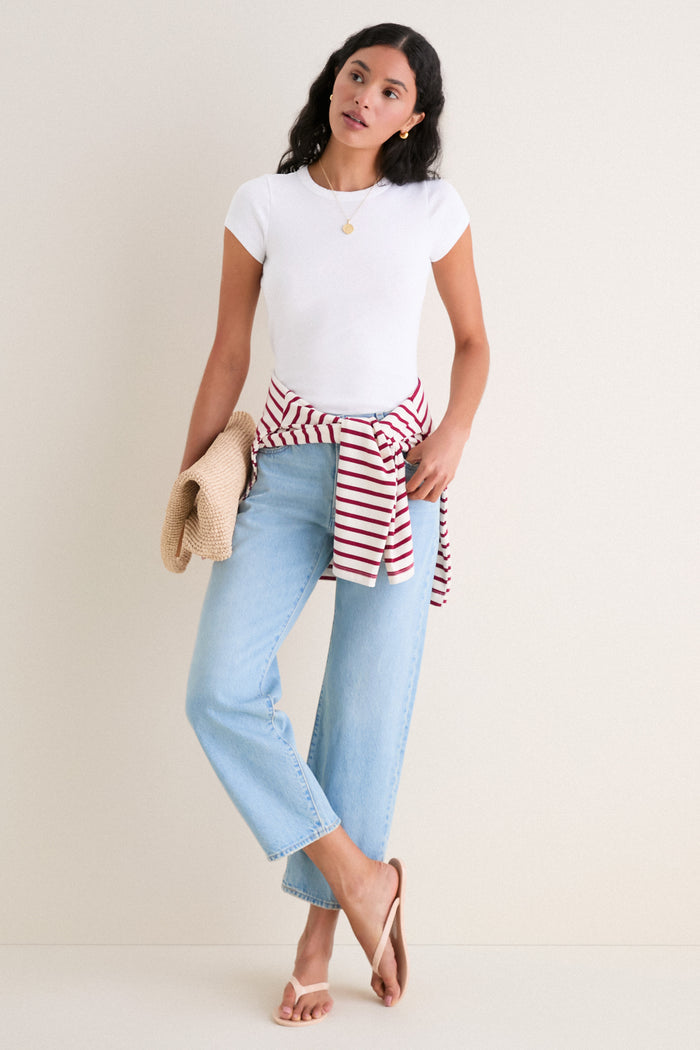 By Your Side 501 '90s Ankle Jean