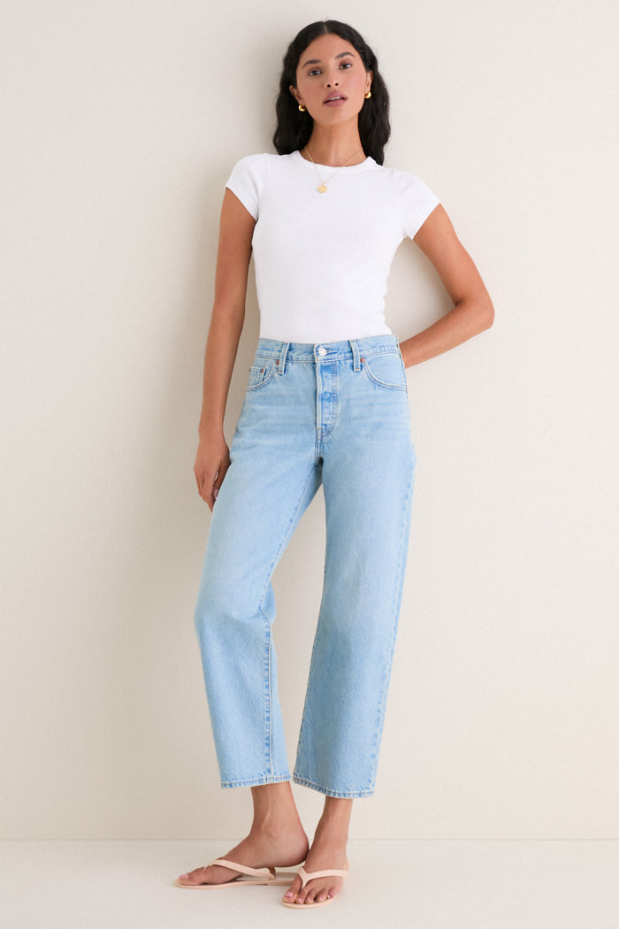 By Your Side 501 '90s Ankle Jean