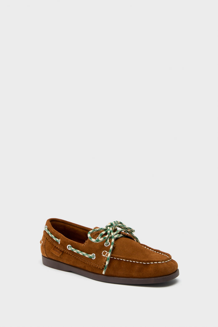 Cacao Suede Franco Loafers