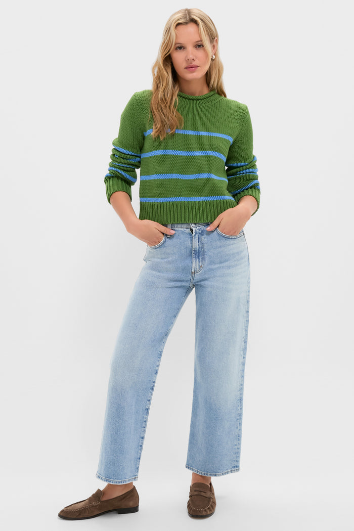 Cactus and Sky Mini Marina Sweater