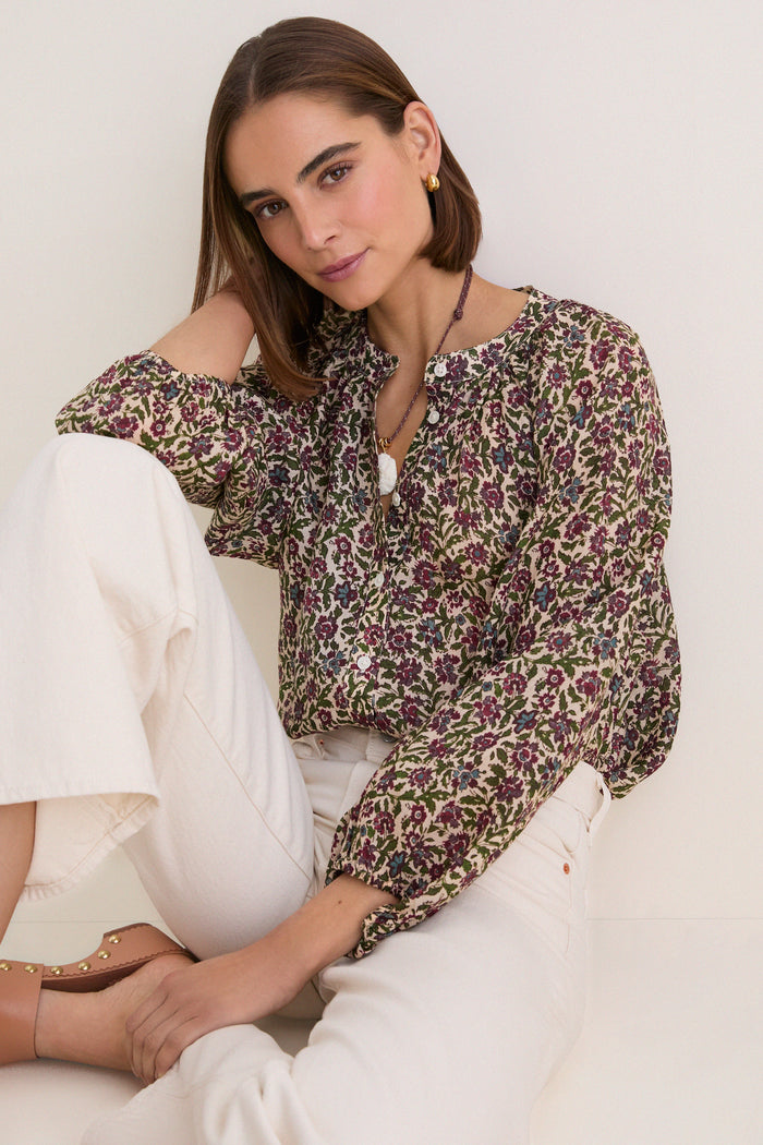 Calico Garden Sawyer Blouse