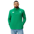 Canterbury IRFU Ireland Rugby Mens Half-Zip Retro Fleece Top