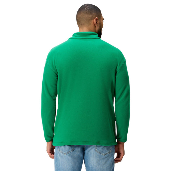 Canterbury IRFU Ireland Rugby Mens Half-Zip Retro Fleece Top