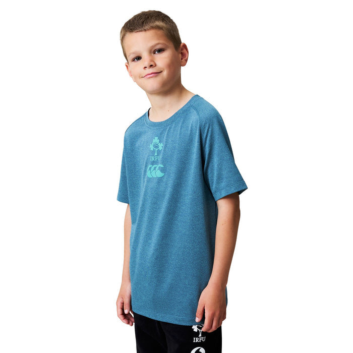 Canterbury IRFU Kids Elite Trn Tee Blue