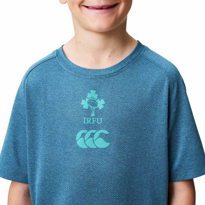 Canterbury IRFU Kids Elite Trn Tee Blue