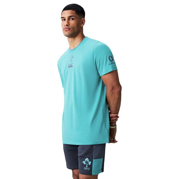 Canterbury IRFU Team Ctn Tee Baltic Blue