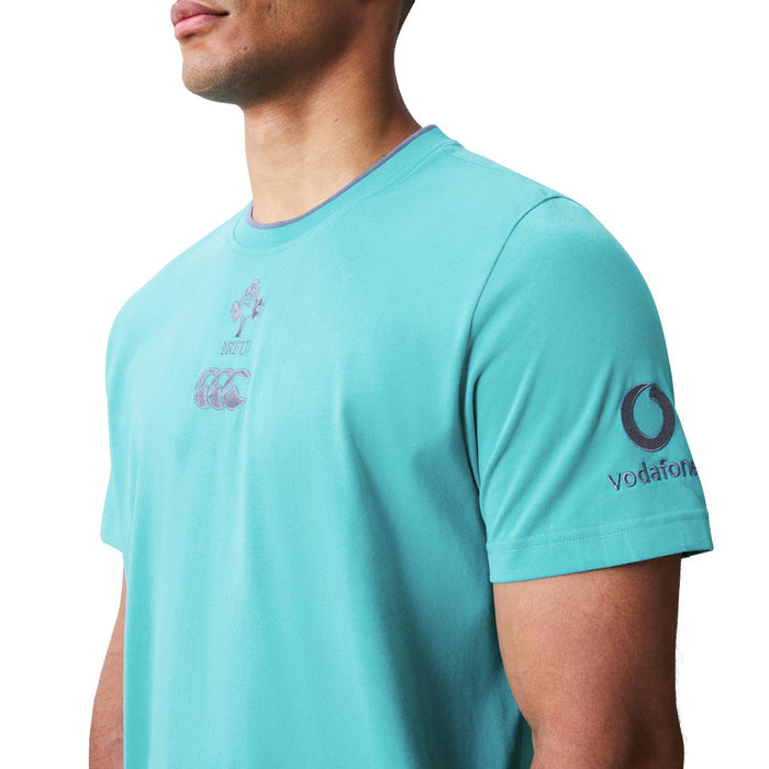 Canterbury IRFU Team Ctn Tee Baltic Blue
