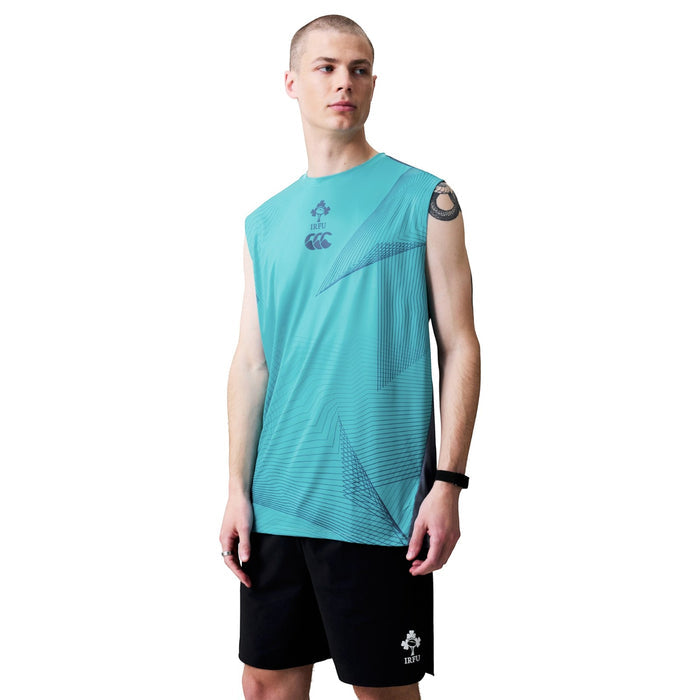 Canterbury IRFU Training Tank Top Blue