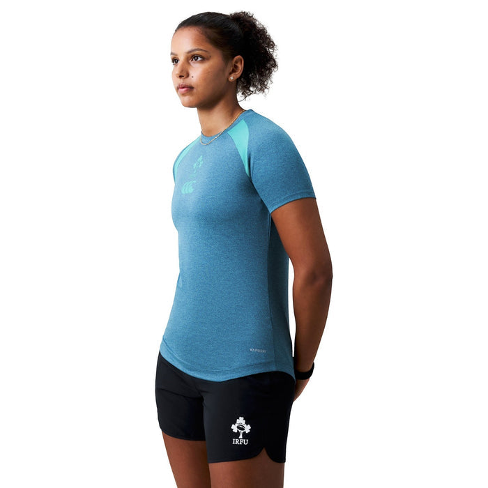 Canterbury IRFU Wmn Elite Trn Tee Blue