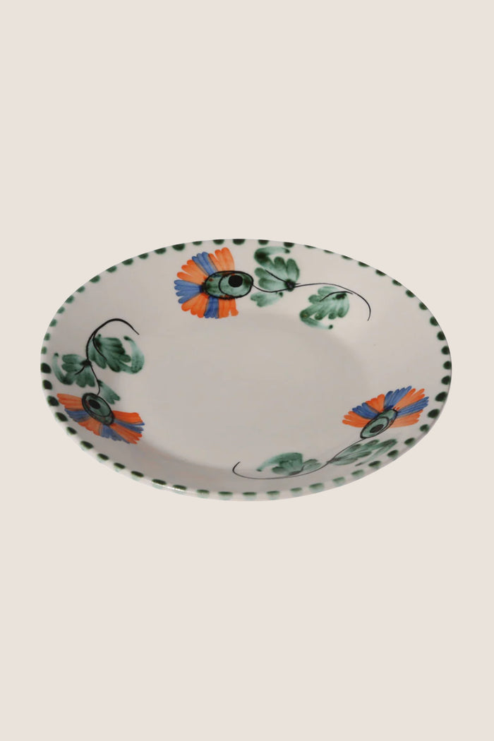 Carnation Dessert Plate