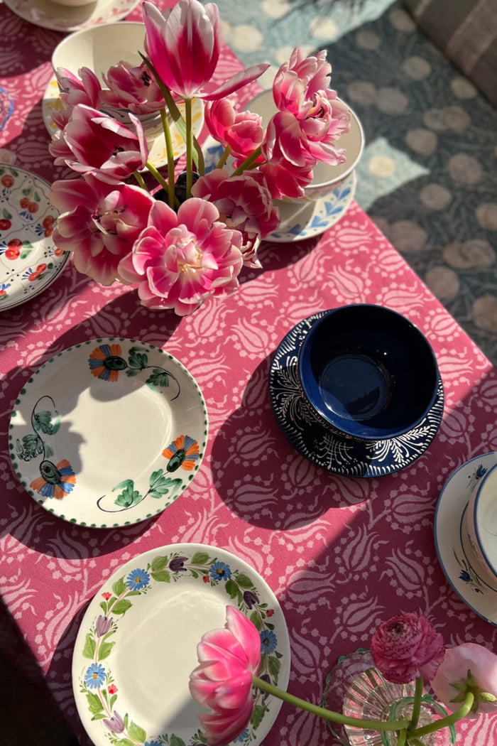 Carnation Dessert Plate