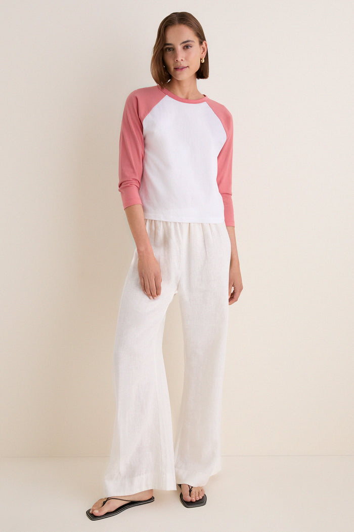 Carnation Margo Baseball Tee