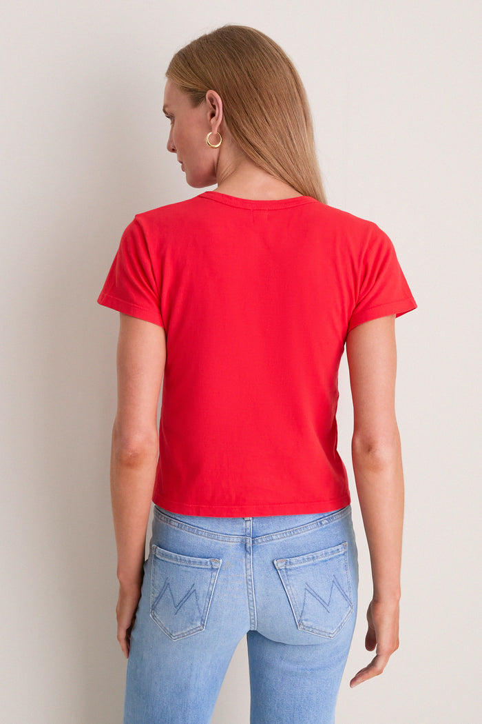 Cerise Margo Tee
