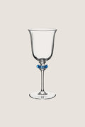 Chambray Nell Ruffle Wine Glass