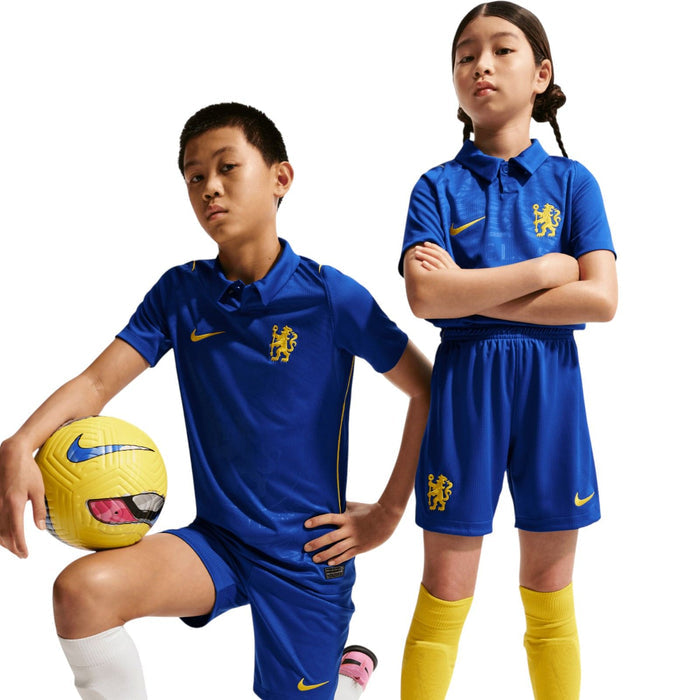Nike CFC 26 Kids Home Shorts Blue