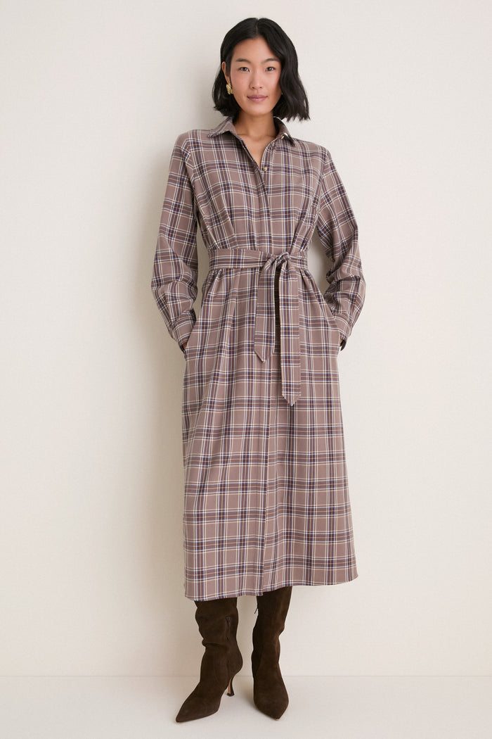 Chelsea Plaid Tara Shirt Dress
