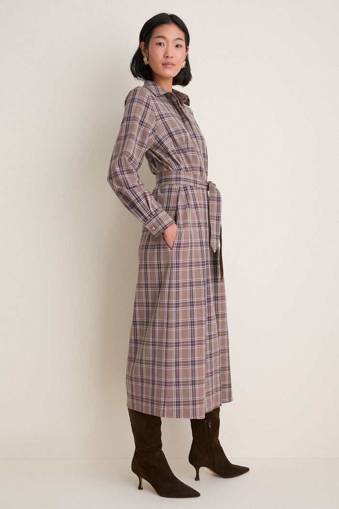 Chelsea Plaid Tara Shirt Dress