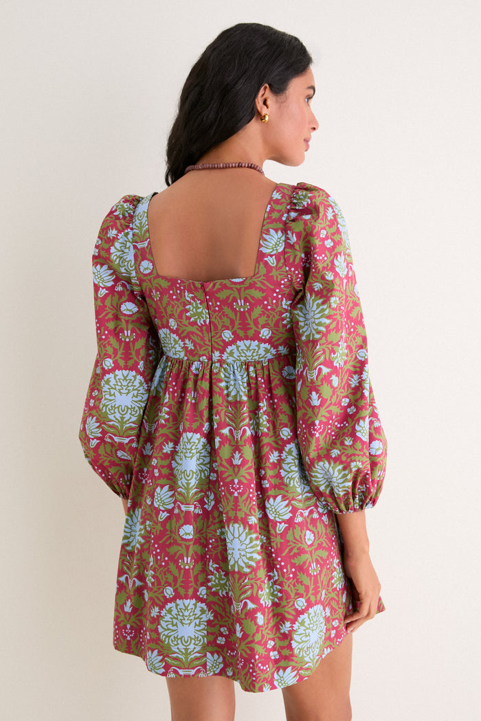 Chrysanthemum Floral Rita Mini Dress