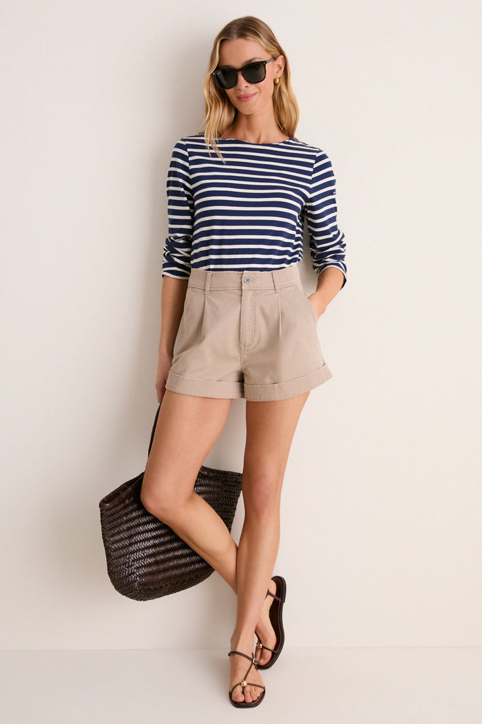 Classic Khaki Wells Chino Shorts