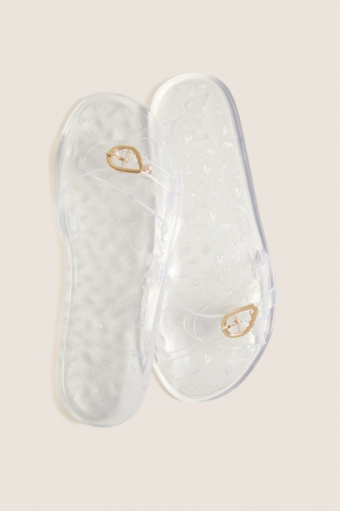 Clear Filia Jelly Sandals