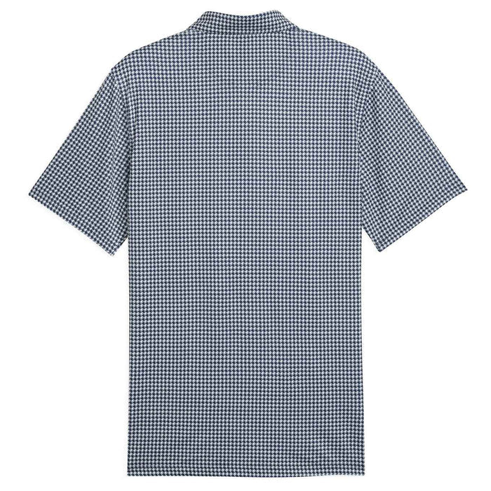 Puma Cloudspun Mono Check Polo LC White