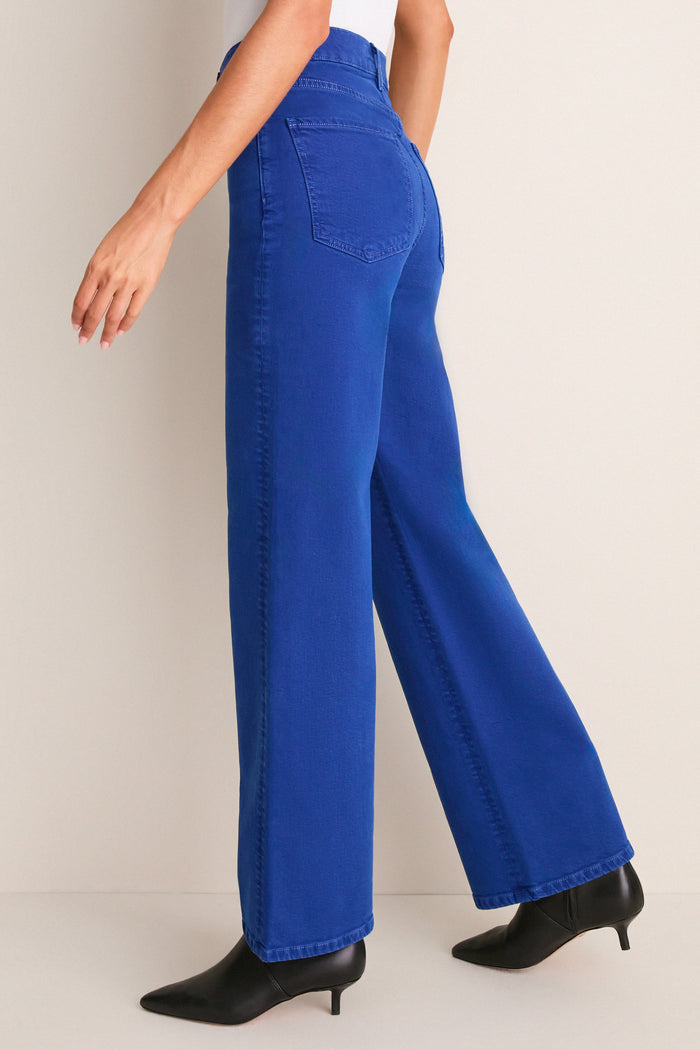 Cobalt High Rise Column Jean