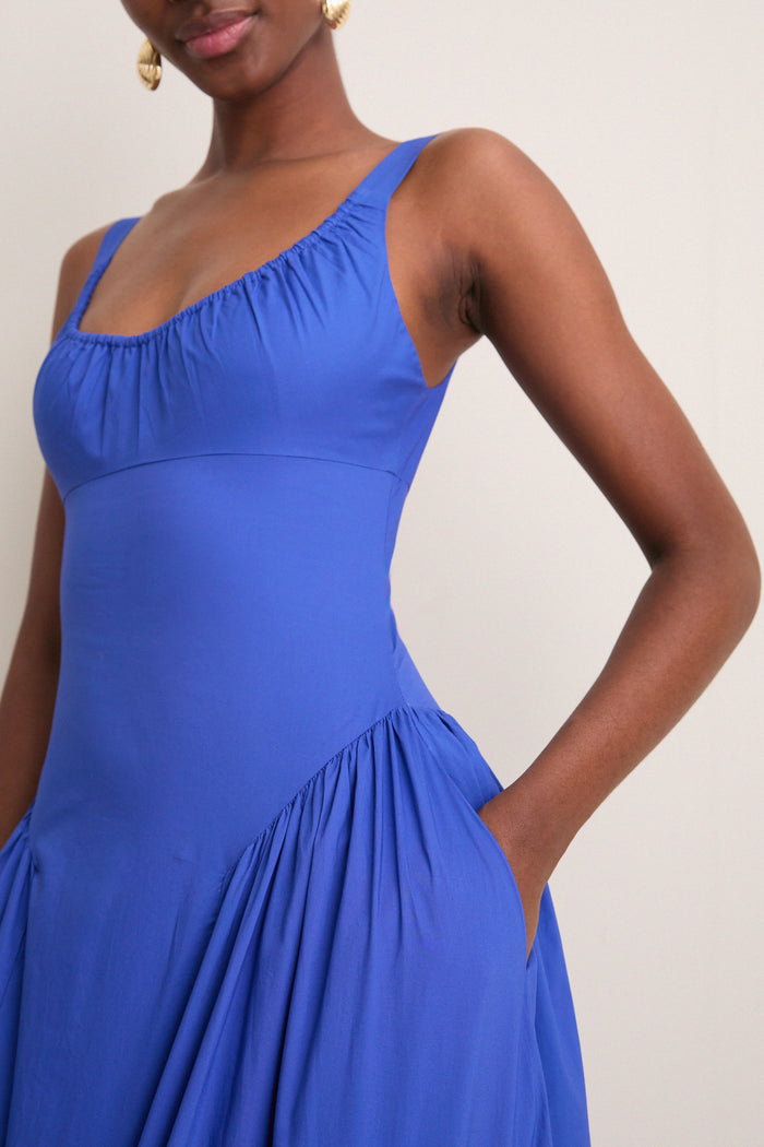 Cobalt Marcella Midi Dress