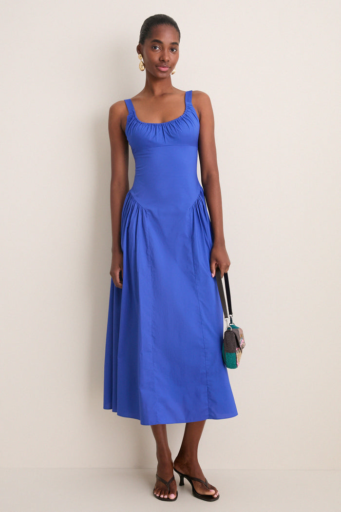 Cobalt Marcella Midi Dress