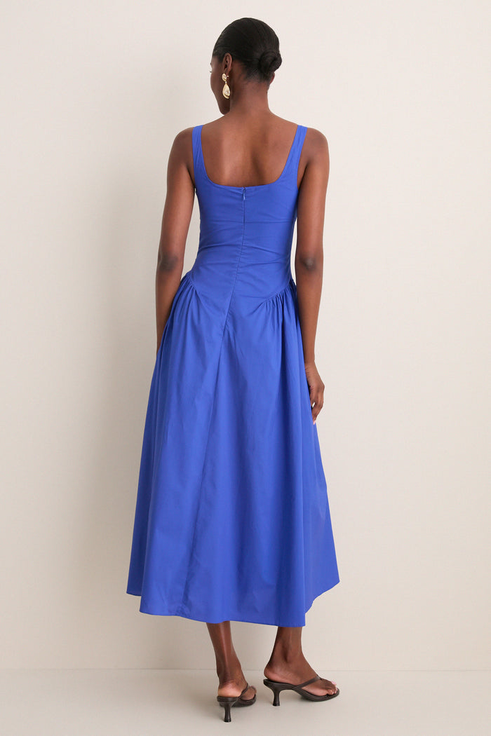 Cobalt Marcella Midi Dress