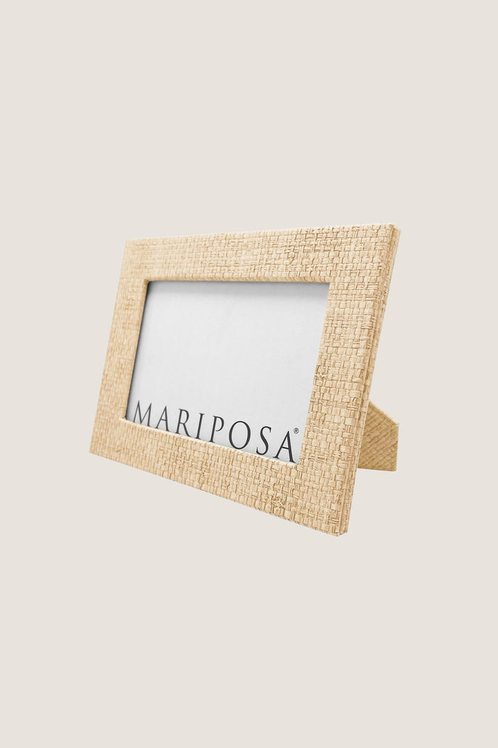 Coconut Grove Faux Grasscloth 4x6 Frame