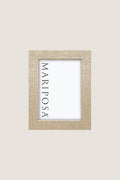Coconut Grove Faux Grasscloth 5x7 Frame