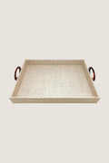 Coconut Grove Faux Grasscloth Tray