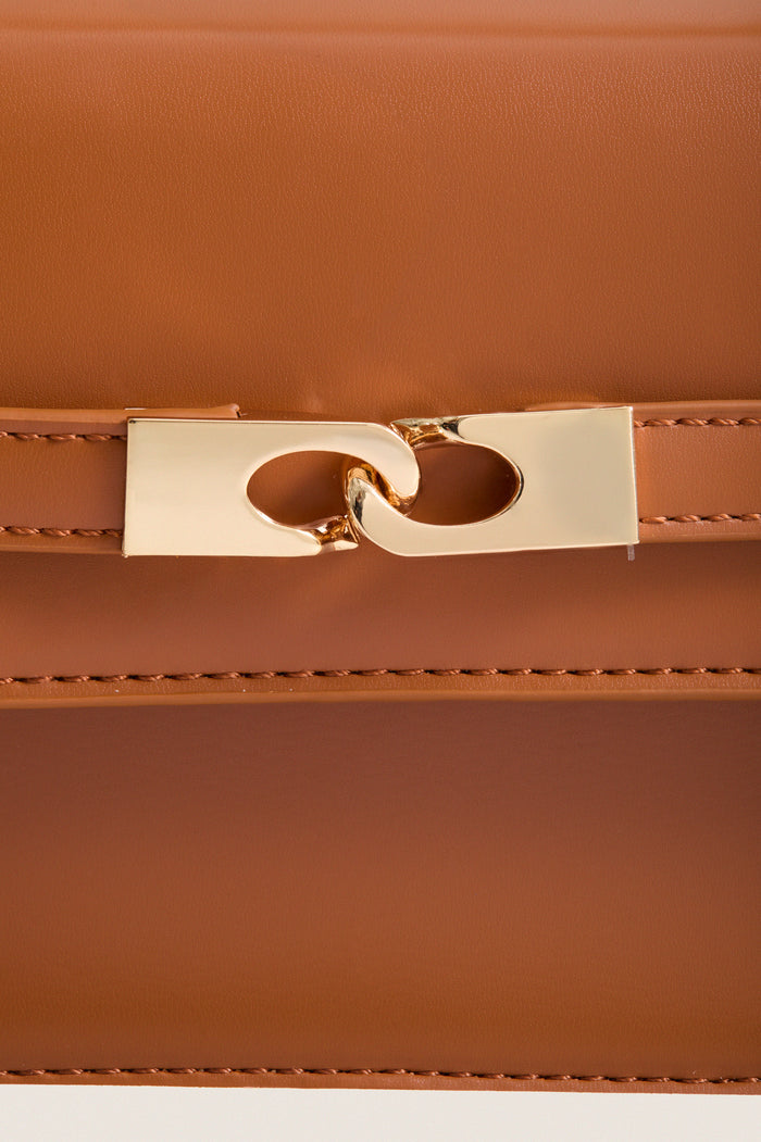 Cognac Lily Crossbody