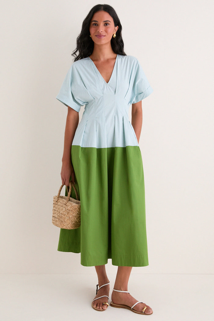 Colorblock Darren Dress