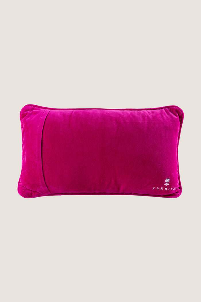 Come Sit By Me Needlepoint Pillow